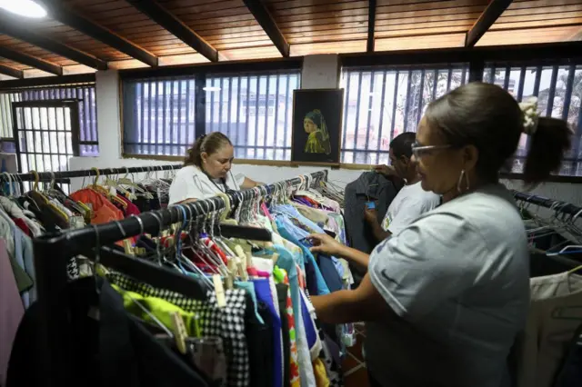 Compra de ropa en Caracas