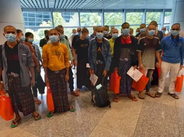  မလေးရှားမှာ အဖမ်းခံရပြီး ပြန်ပို့ခံရတဲ့ မြန်မာနိုင်ငံသားတွေ