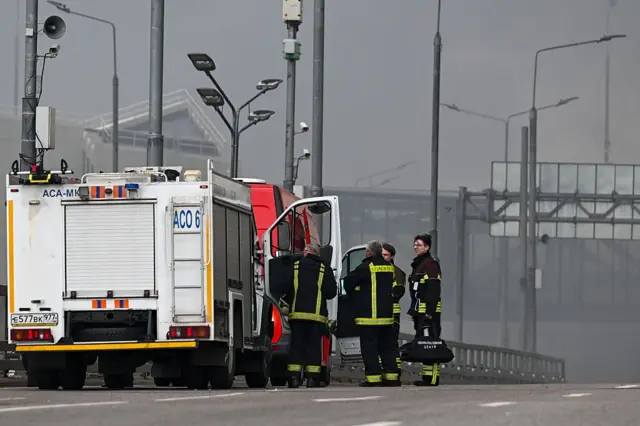 Bomberos en Rusia