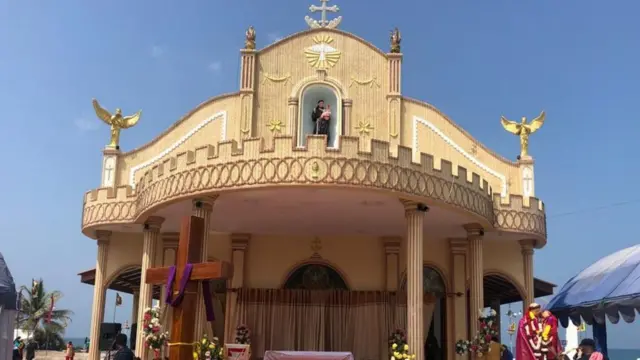 कच्छतीवु टापुमा एउटा गिर्जाघर मात्र छ 