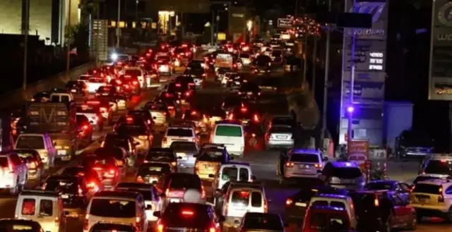 Пробки в Бейруте 