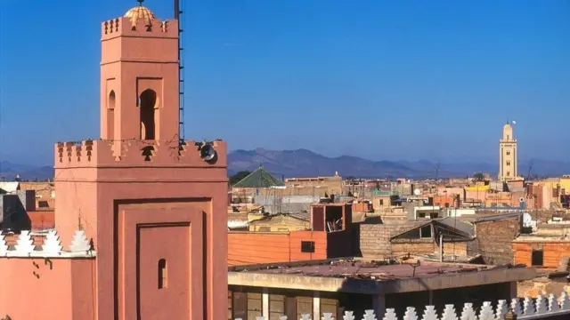 کانون زمین لرزه در نزدیکی شهر «مراکش» بود