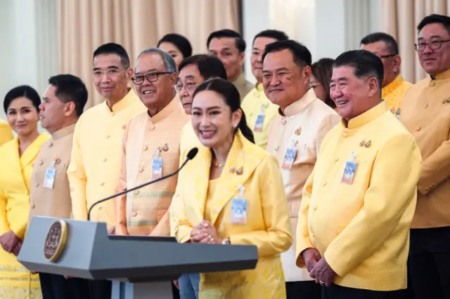 แพทองธาร ชินวัตร และเหล่า ครม. 