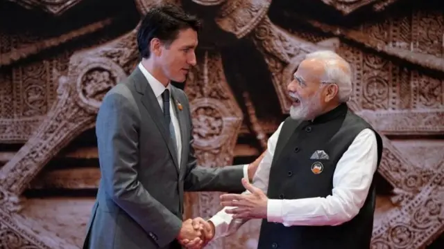 ਜਸਟਿਨ ਟਰੂਡੋ ਅਤੇ ਭਾਰਤ ਦੇ ਪ੍ਰਧਾਨ ਮੰਤਰੀ ਨਰਿੰਦਰ 