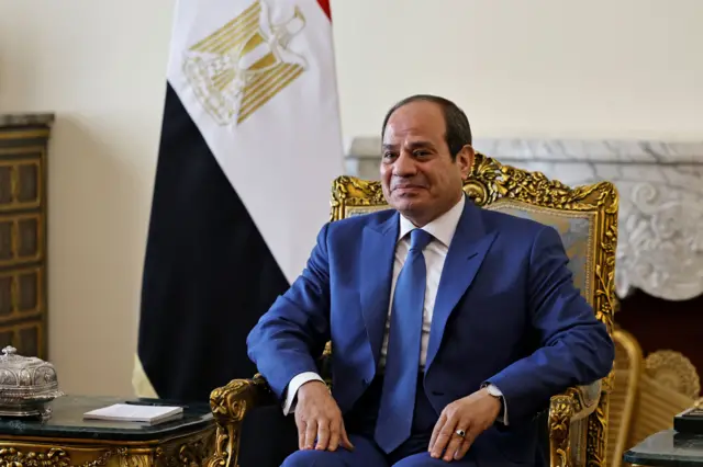 الرئيس المصري عبد الفتاح السيسي