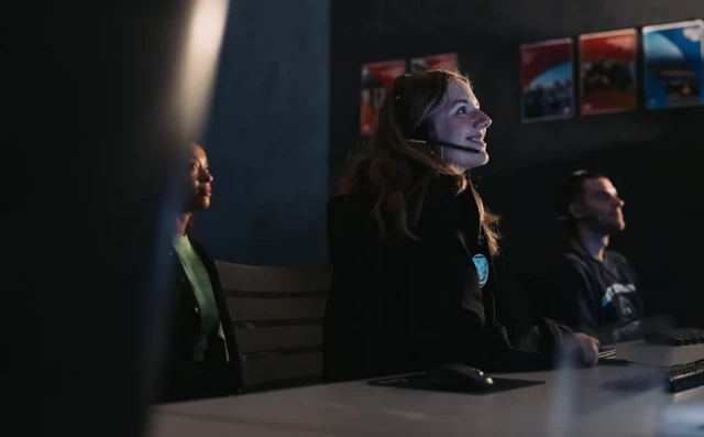 Chacun des étudiants a joué un rôle différent au cours de la mission de deux semaines, simulant les différents talents dont un équipage aura besoin. 