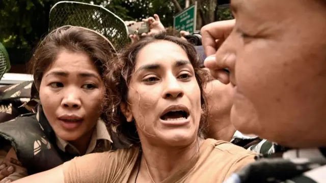 महिला पहलवान