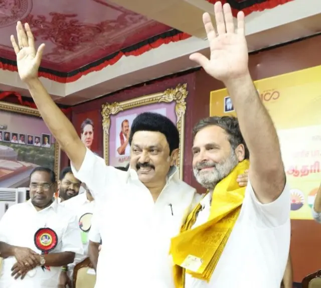 திமுக கூட்டணி, தமிழ்நாடு, ஸ்டாலின், காங்கிரஸ், கம்யூனிஸ்ட், விசிக, திருமாவளவன்