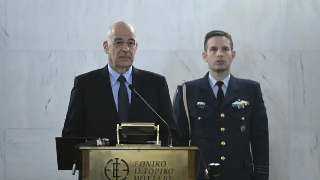 Yunanıstan Müdafiə Naziri Nikos Dendias