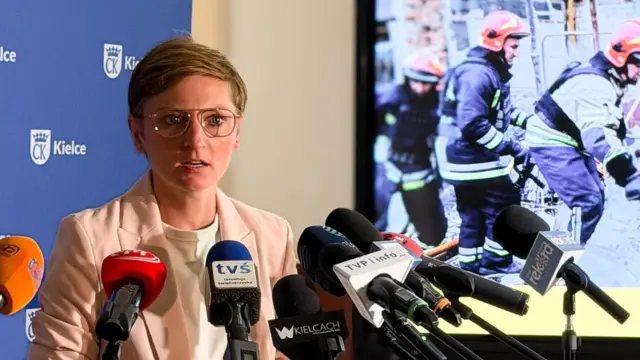 Мериня Кельце Агата Войда була обурена тим, на що перетворилася передача списаних автобусів до Вінниці