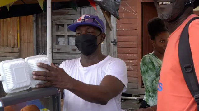 Lincoln Green no Stabroek Market, Georgetown, Guiana