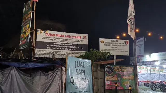 Polemik lahan BMKG dan Grib Jaya