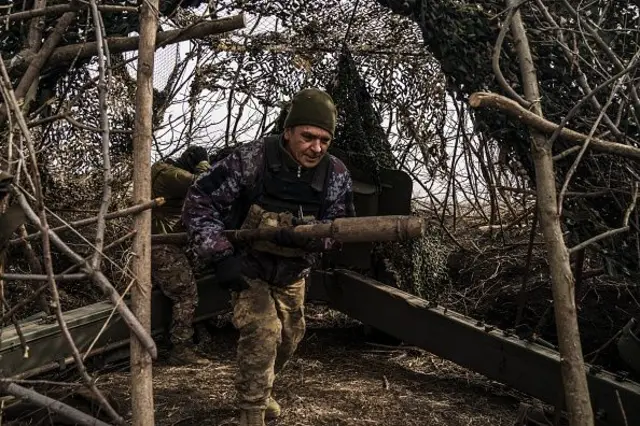 фронт біля Бахмута