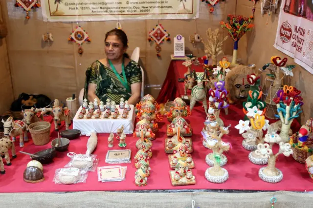 વિજીઆરસી સૌરાષ્ટ્ર-કચ્છના ટ્રેડ શોમાં ઊભા કરાયેલો એક સ્ટૉલ