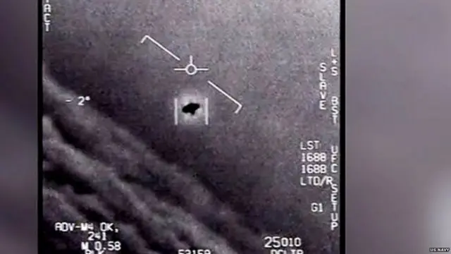 अमरीकी रक्षा मंत्रालय ने कुछ 'हवा में दिखने वाली कुछ अस्पष्ट चीज़ों' के तीन वीडियो जारी किए हैं.