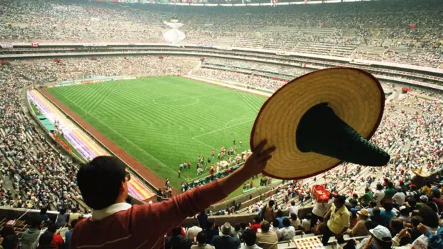 Estadio Azteca en Mundial de 1986