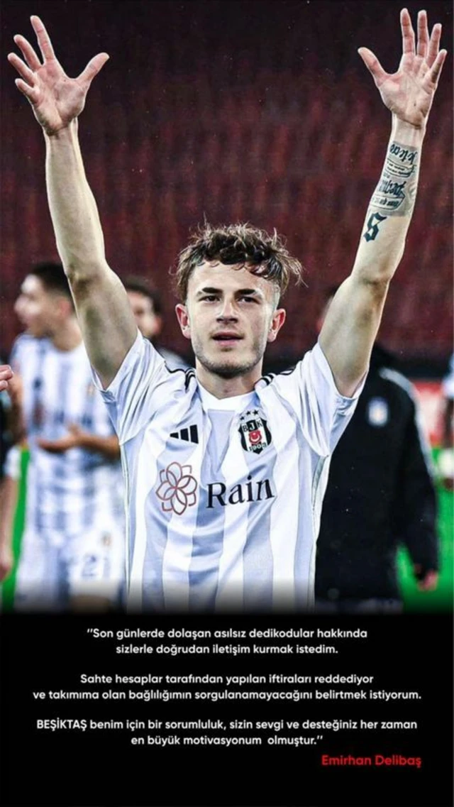 Emirhan Delibaş paylaşımı