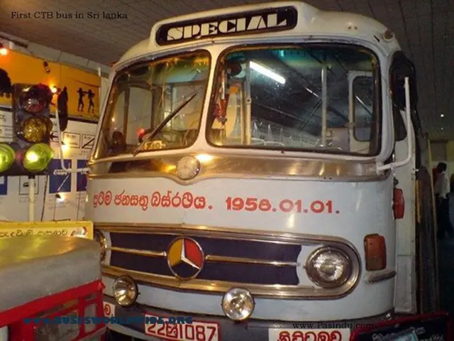 The first Public Bus of SLTB (Mercedes-Benz)