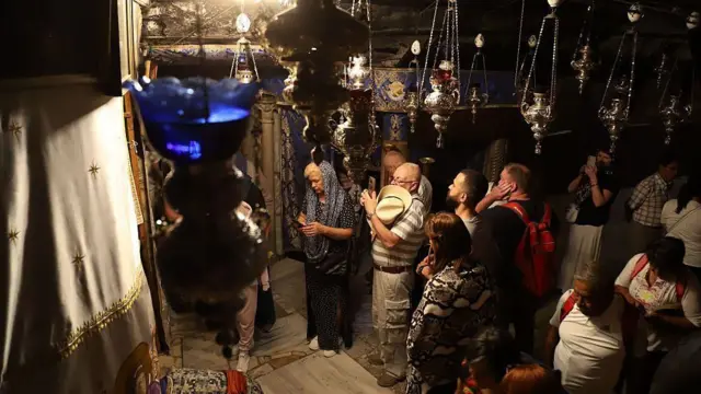 የፋሲካ በዓል አከባበር በቤተልሔም