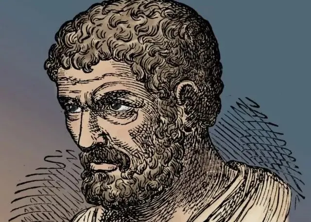 Caricature d'Euclide