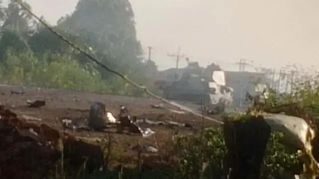 နောင်ချို၊ အုမ္မခါးရွာအနီးမှာ စစ်ကောင်စီရဲ့ သံချပ်ကာကား ၁ စီးကို ဖျက်ဆီးနိုင်တယ်လို့ ပြော