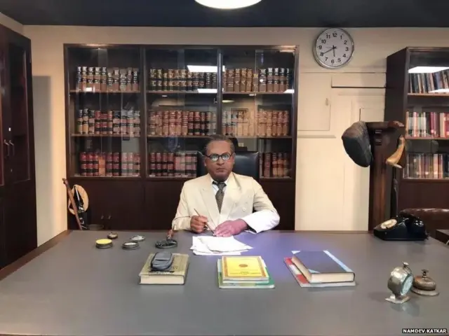 दिल्ली में बाबा साहेब के आवास 26, अलीपुर रोड पर अब एक स्मारक बनाया गया है