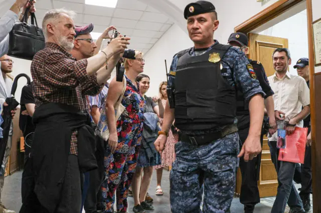 Григорий Мельконьянц в суде