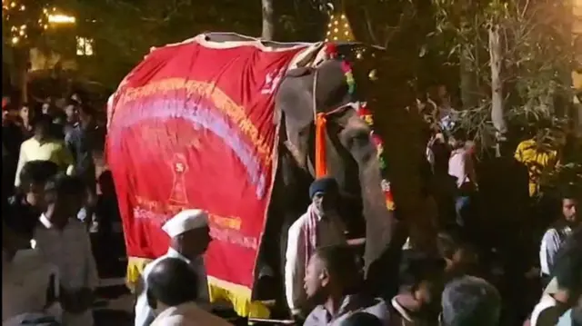 ਹਥਣੀ ਦੀ ਵਿਦਾਈ