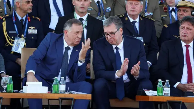 Milorad Dodik i Aleksandar Vučić