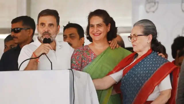 రాహుల్, ప్రియాంక, సోనియా