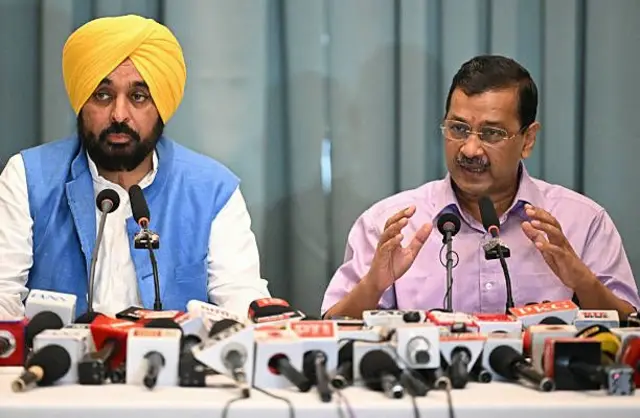 ਭਗਵੰਤ ਮਾਨ ਤੇ ਕੇਜਰੀਵਾਲ