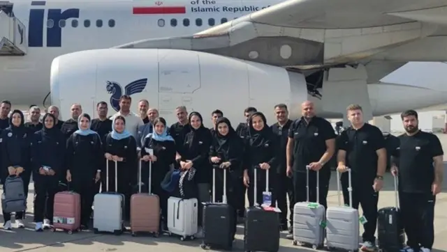 تیم ایران پیش از سفر