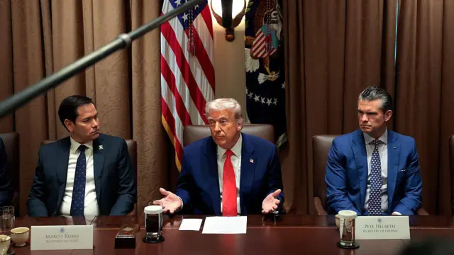 Марко Рубіо, Дональд Трамп і Піт Гегсет