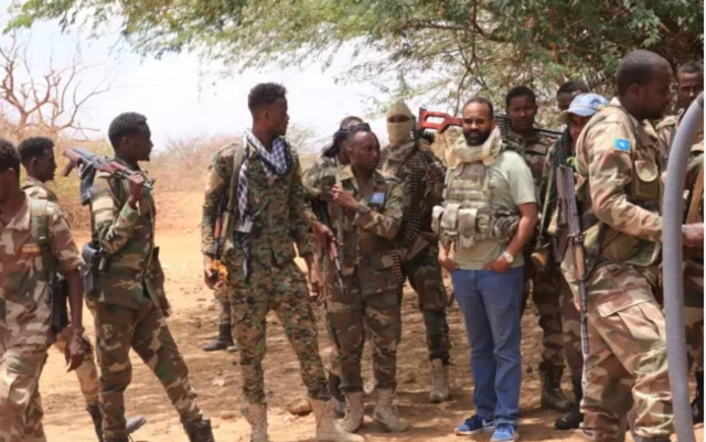 Qaar ka mid ah ciidamada dagaalka kula jira Shabaab