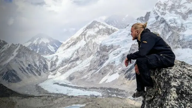 Jamie di Himalaya pada 2025.