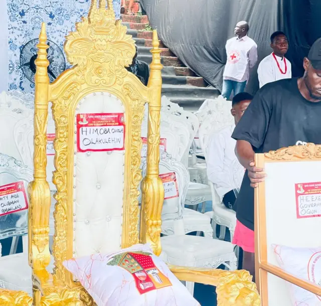 Aworan eto ifinijoye Olubadan tuntun.