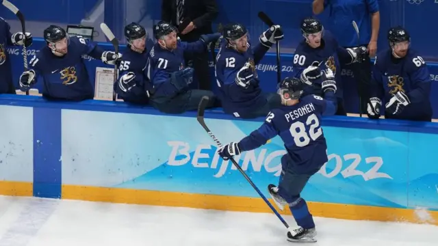 Финские хоккеисты