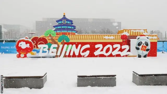 Snow in Beijing