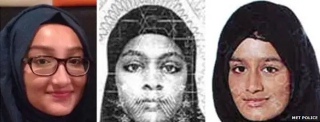 आईएस में शामिल होने गई लड़कियां