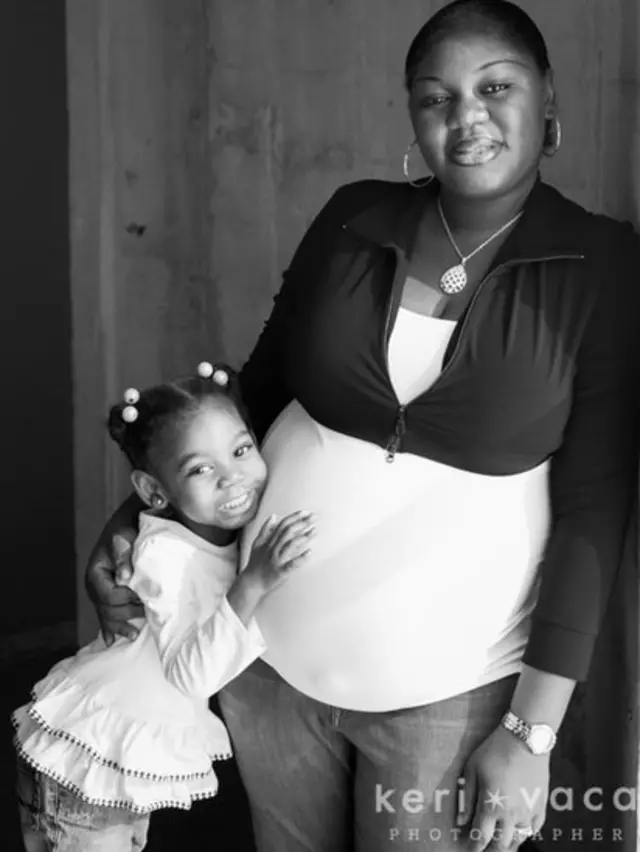 Mujer embarazada, Homeless Prenatal Program