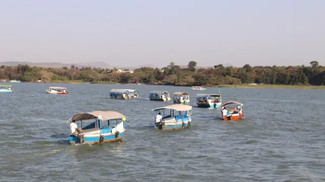 የባህር ዳር ከተማ ነዋሪዎች ከኃይቁ ዳር በመሆን ውድድሩን ተከታትለዋል