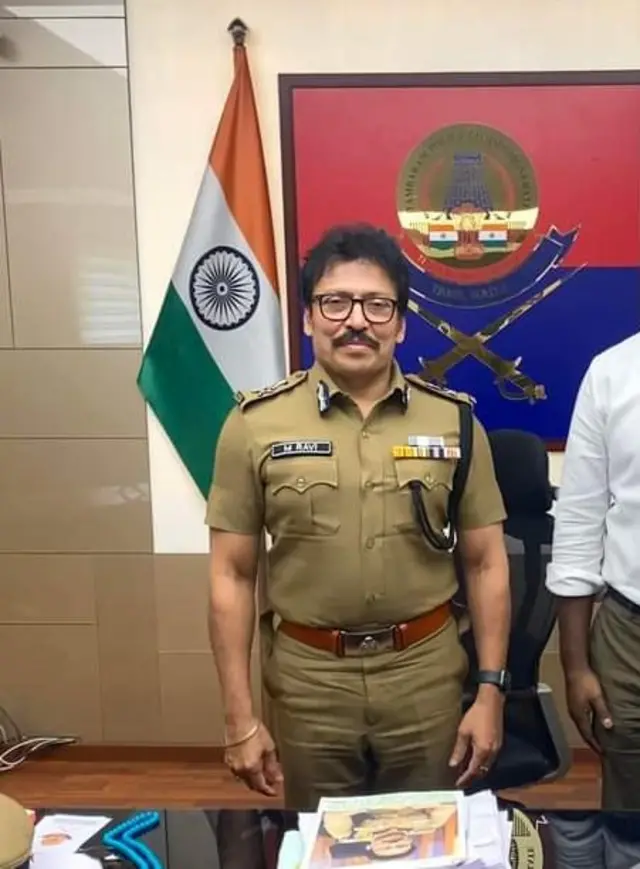 ஓய்வு பெற்ற காவல்துறை தலைமை இயக்குநர் ரவி