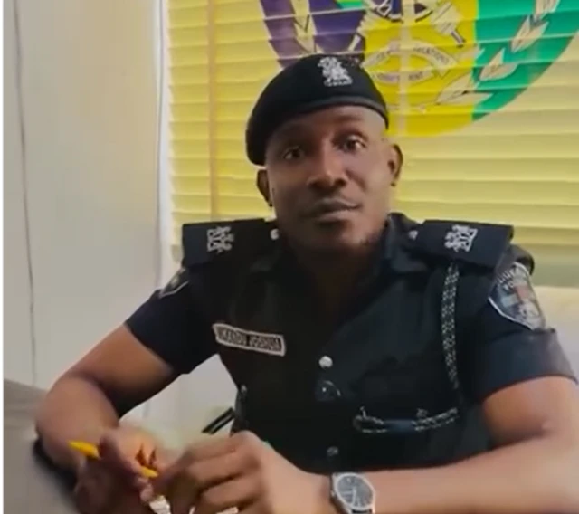 DSP Joshua Ukandu bụ ọnụ na-ekwuru nd uweojii Ebonyi Steeti