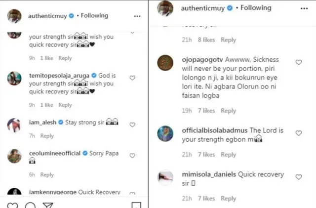 Ọrọ ikini si Muyiwa Ademola