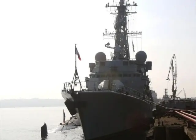 2018 में भारतीय नौसेना और फ्रांसीसी नौसेना के बीच द्विपक्षीय युद्धाभ्यास