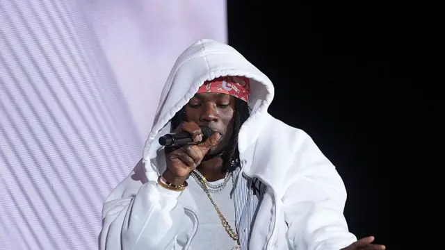 Rema dey performs at di 2025 Global Citizen Festival wey hold for Central Park on September 27, 2025 in New York.
