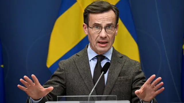 İsveç Başbakanı Ulf Kristersson