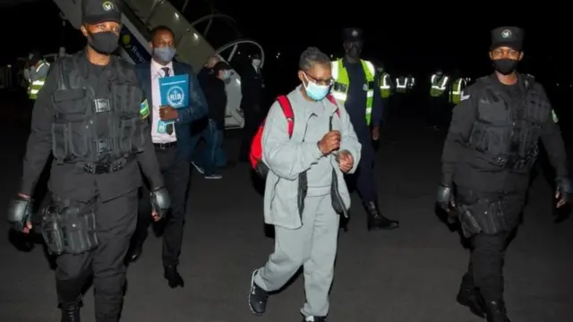 Béatrice Munyenyezi alitiwa nguvuni mara baada ya kuwasili mjini kigali