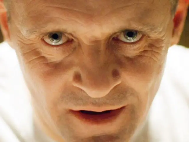 Anthony Hopkins, que interpretou no cinema o médico Hannibal Lecter.