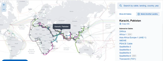 انٹرنیٹ جیوگرفی